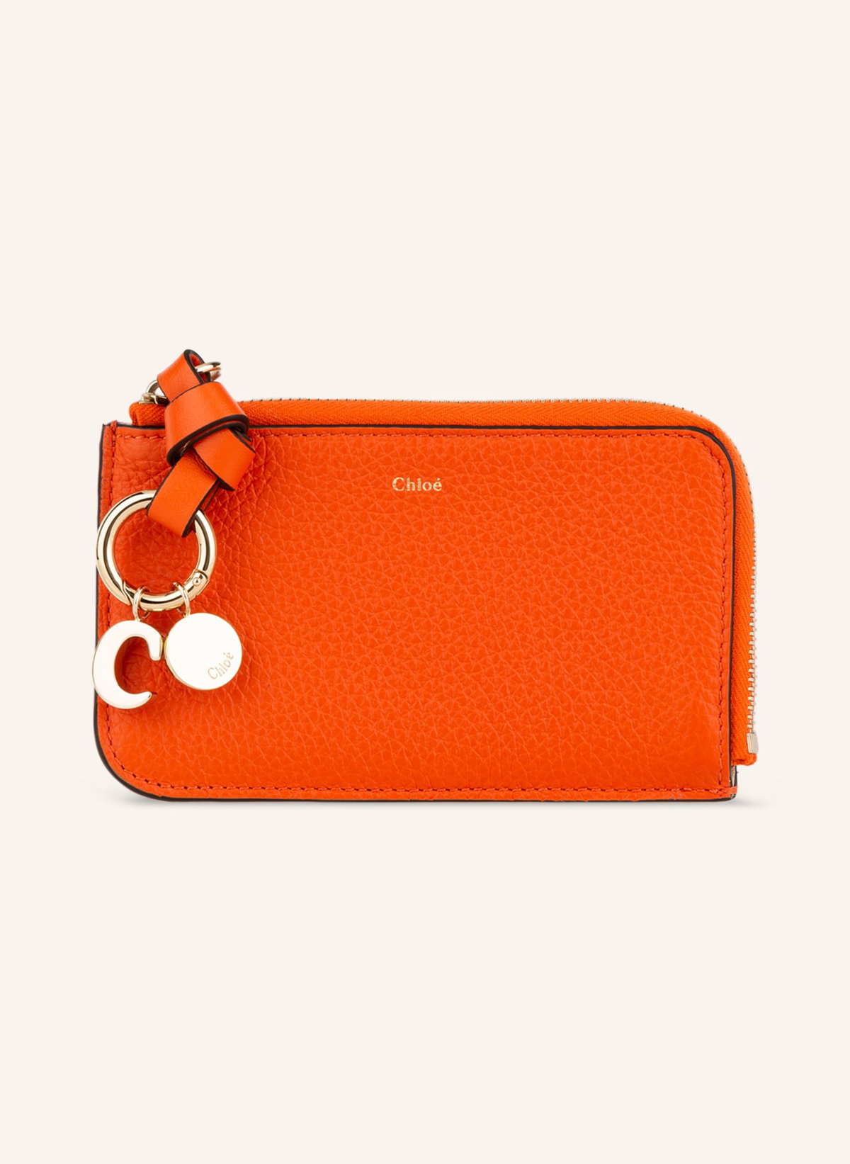 Chloé Kartenetui orange