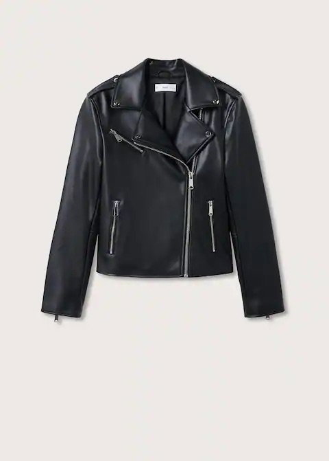Lederjacke Mango