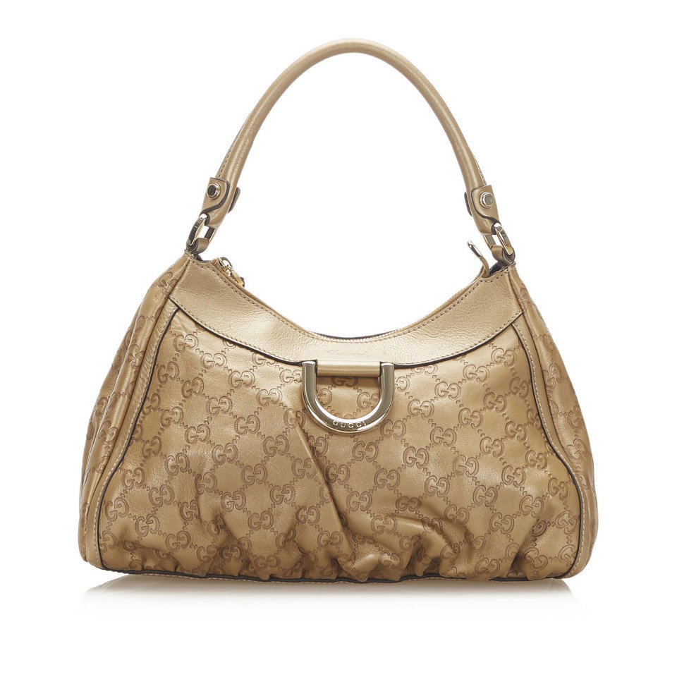 Guccissima Abbey D-Ring Shoulder Bag, ca. 579 Euro