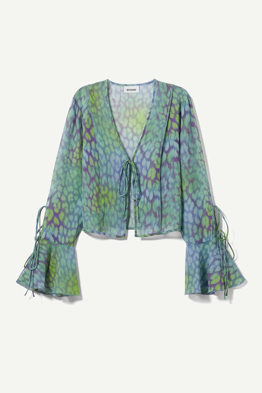 Weekday Bluse grün