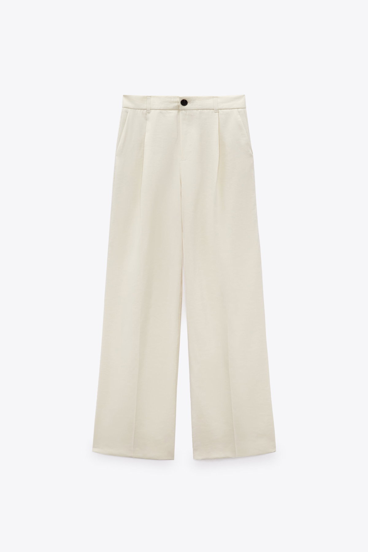 Zara Hose Full Length weiß
