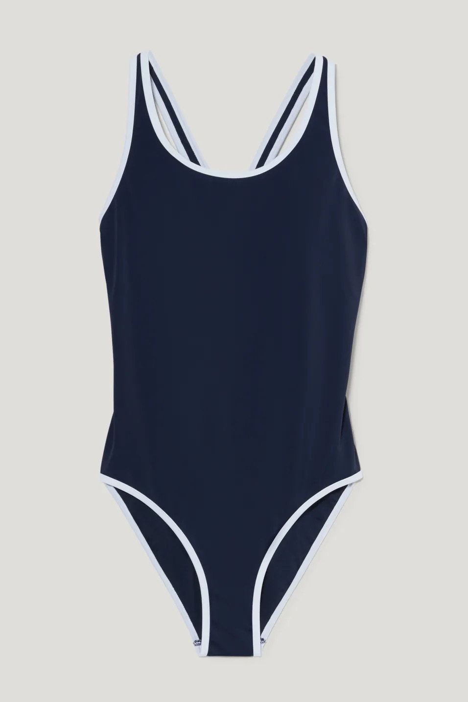 Badeanzug blau C&A