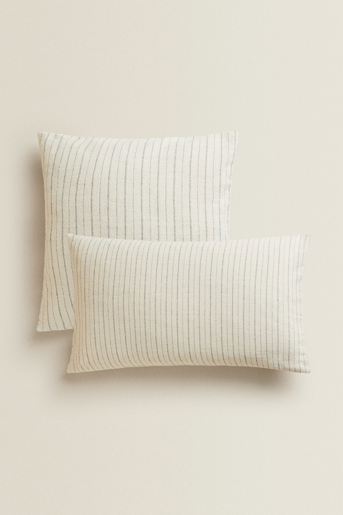 Kissen gestreift blau weiß Zara Home