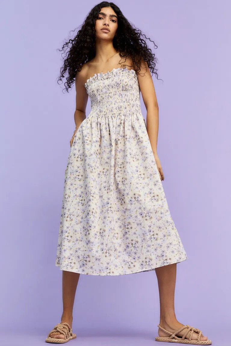Kleid geblümt H&M