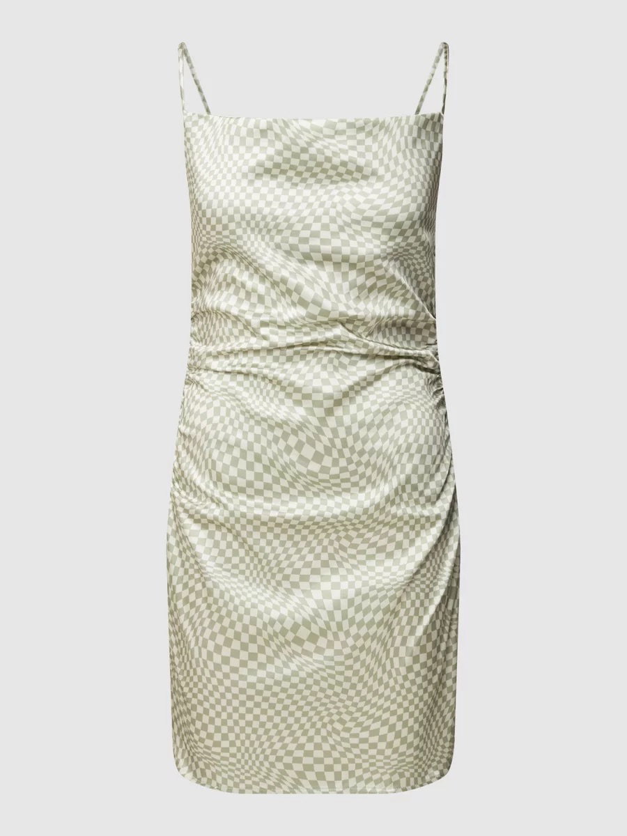 NA-KD Minikleid mit Allover-Muster
