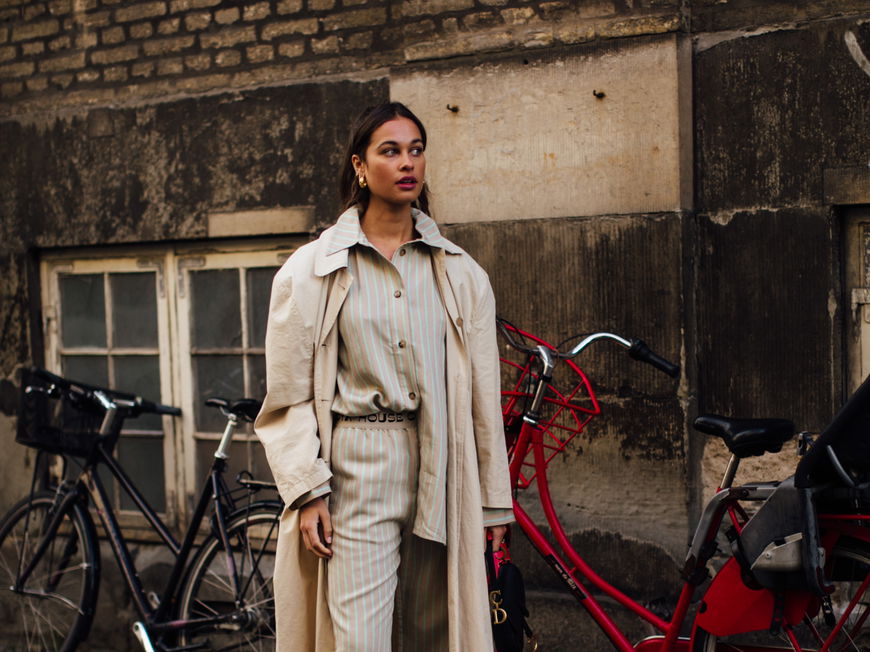 Streetstyle Frau Kopenhagen Fashion Week