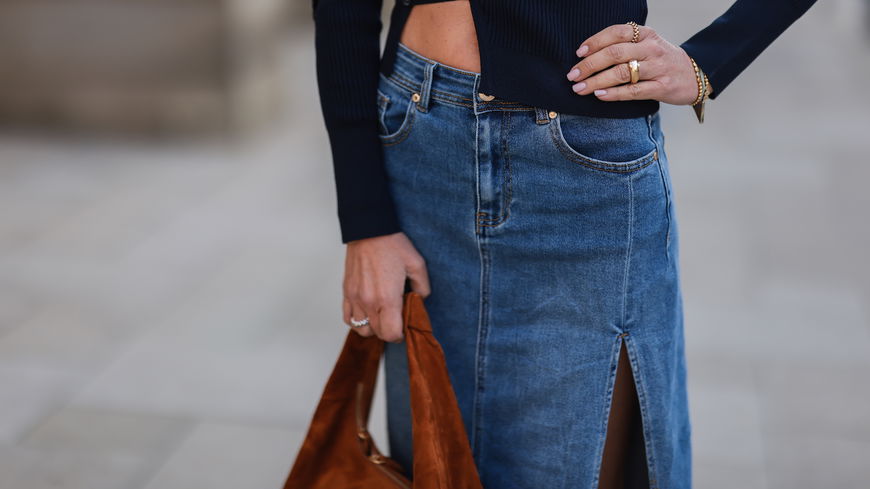 Mode-Trends 2022: Diese Jeansröcke in Midi-Länge lieben alle im Sommer