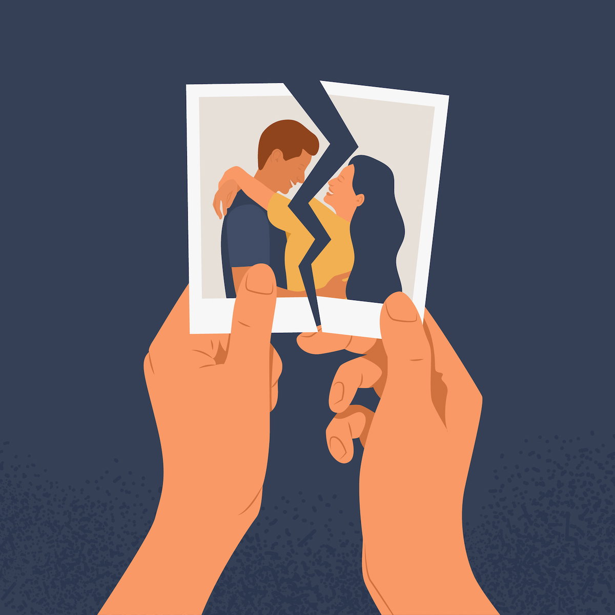 Illustration Beziehungsaus