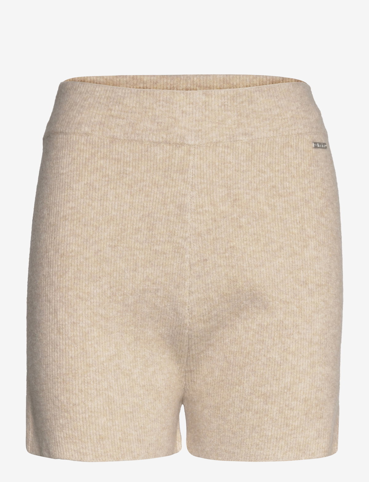 Aim'n Beige Soft Knit Shorts