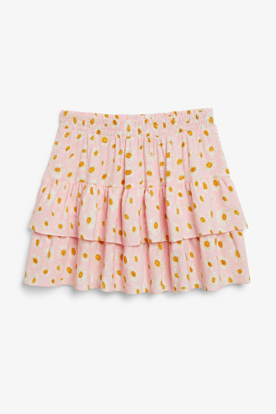floraler Rock Monki pink
