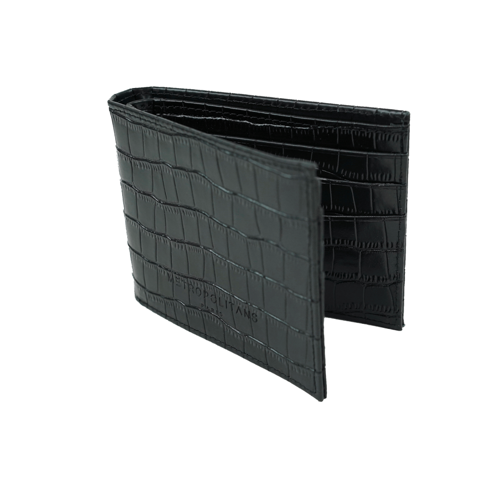 Metropolitans Paris California Nights Black Wallet