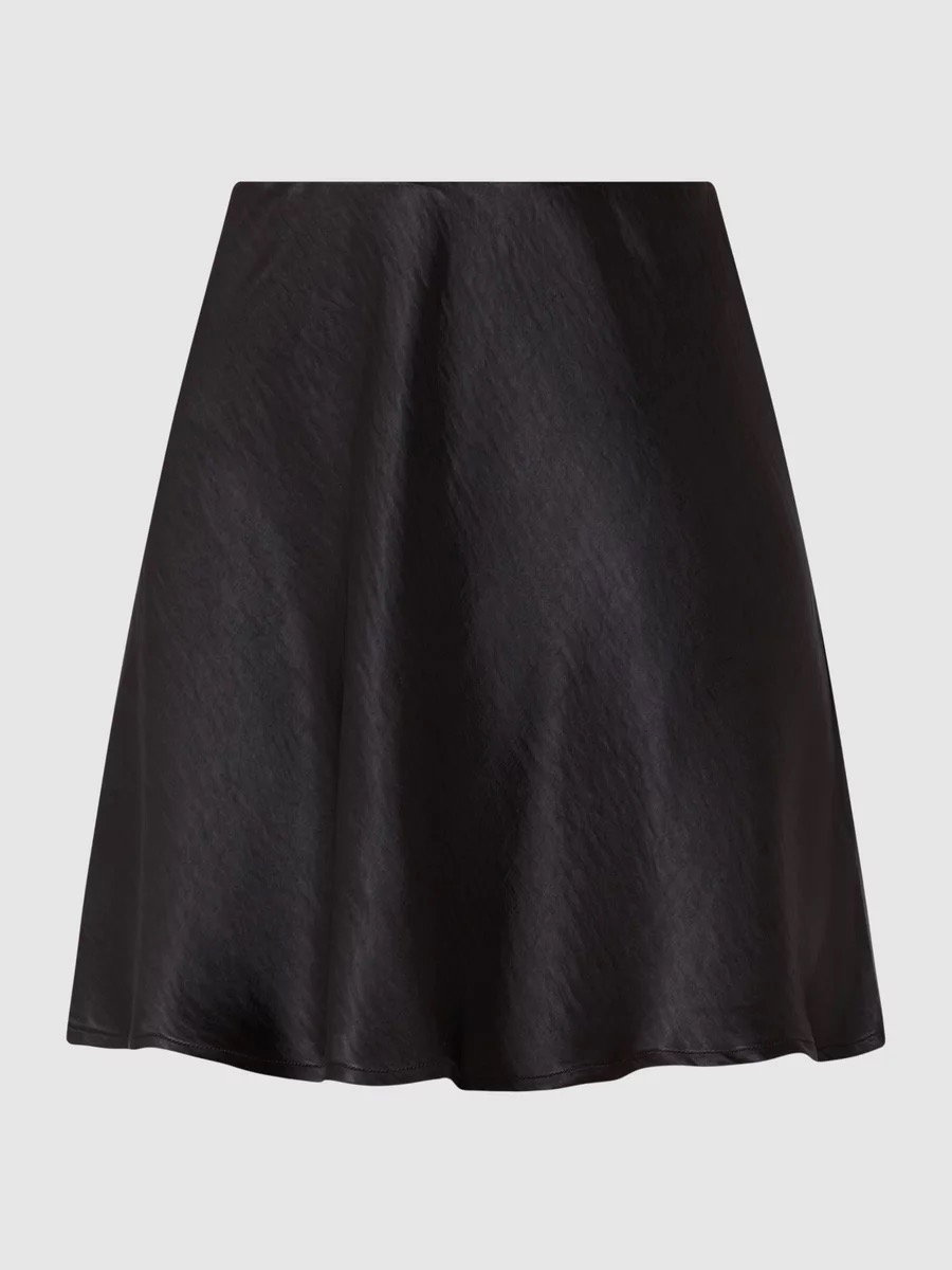 Gina Tricot Minirock aus Satin Modell 'Jane'