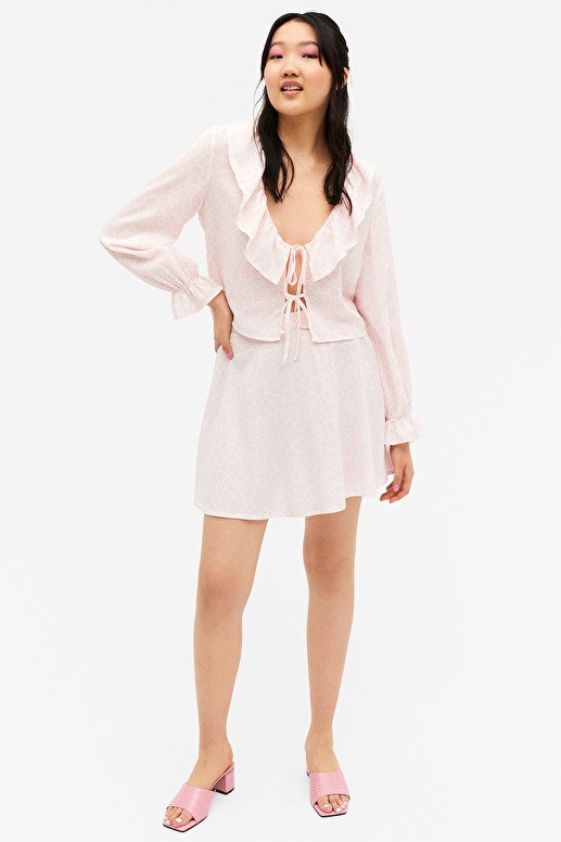 Monki rosa Rock Mini