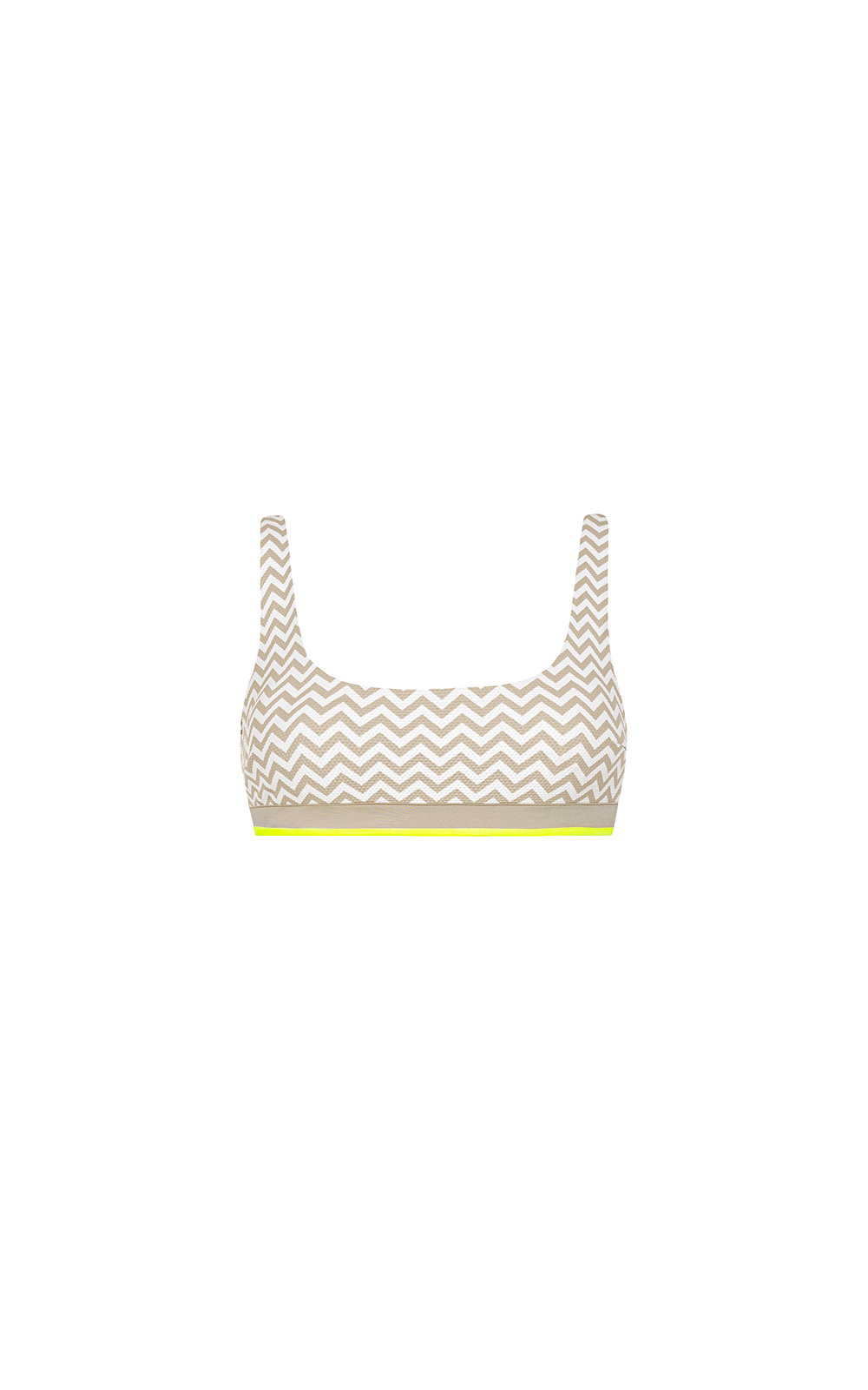 sportliches Bikini-Oberteil mit Muster von Nakari & Lui