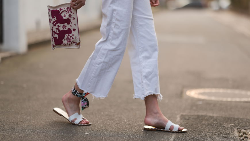 Schuh-Trends 2022: Diese cremefarbenen Sandalen von Tamaris wollen wir gar nicht mehr ausziehen
