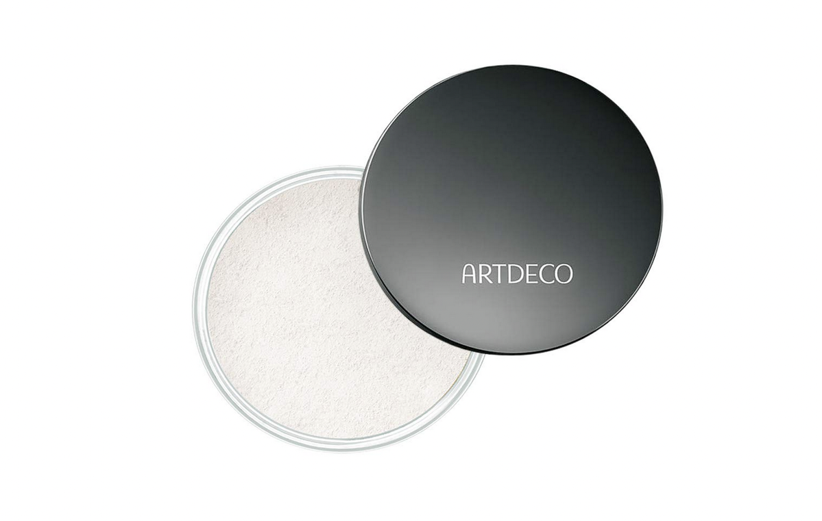 ARTDECO Fixing Powder - Fixierpuder transparent in einer Puderdose