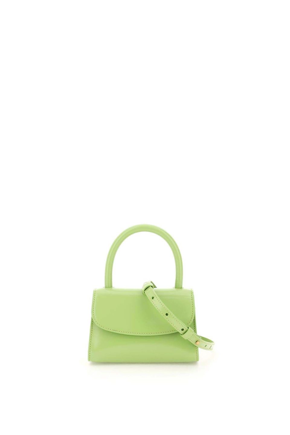 By Far Semi Patent Leather Mini Bag
