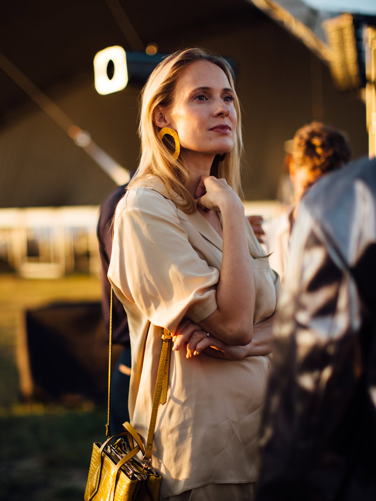 Kopenhagen Fashion Week Streetstyle Frau