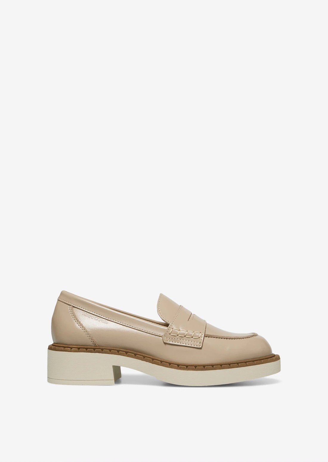 Loafer mit zweifarbiger Statement-Sohle