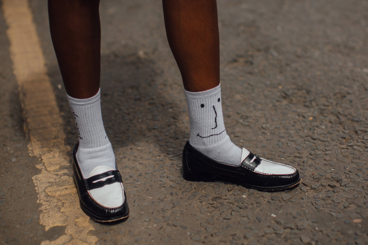 London Fashion Week Loafer Streetstyle