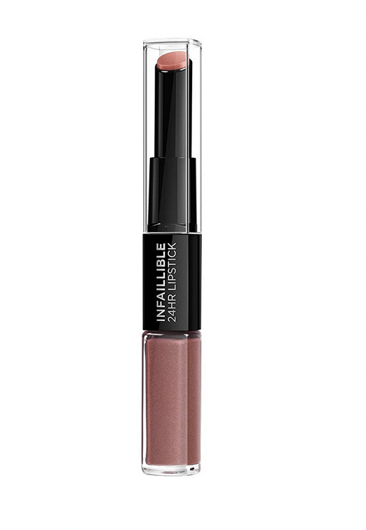 L'Oréal Paris 2in1 Lippenstift und Lippenpflege-Balsam für volle Lippen