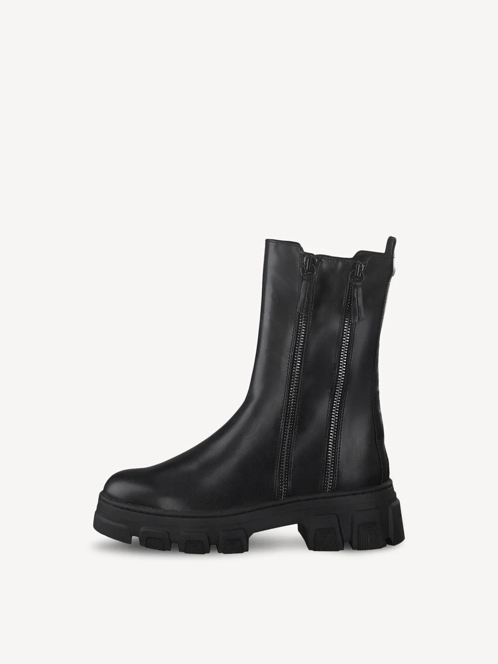 Tamaris Stiefelette Reißverschlüsse schwarz