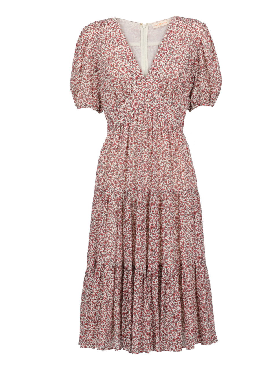Tory Burch Damen Kleider Pink, White Fabric