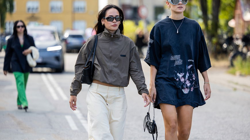 Herbst-Trends 2022: Wir lieben das T-Shirt-Kleid in all unseren Outfits