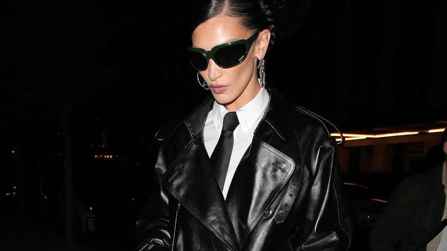 Winter-Trends 2022: Ein Ledermantel ist jetzt alles, was wir brauchen - laut Bella Hadid