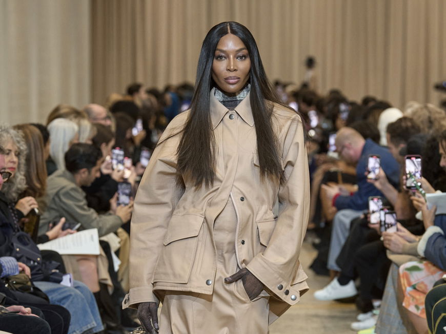 Burberry Frühling 2023 Show Naomi Campbell