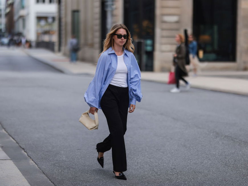 Mode-Trends 2022:4 stylische Wege, eine Wide Leg Pants zu kombinieren