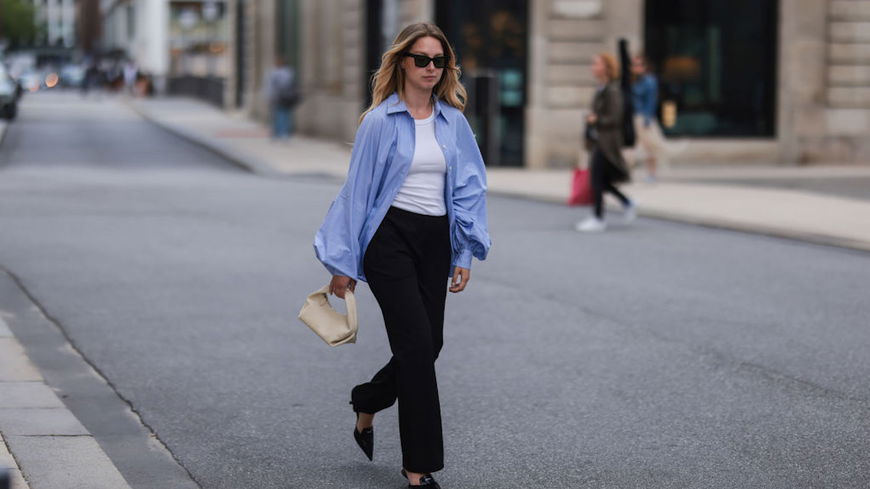 Mode-Trends 2022:4 stylische Wege, eine Wide Leg Pants zu kombinieren