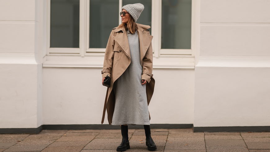 Kleider-Trends 2022: Unser Favorit im Herbst ist dieses Dress von s.Oliver