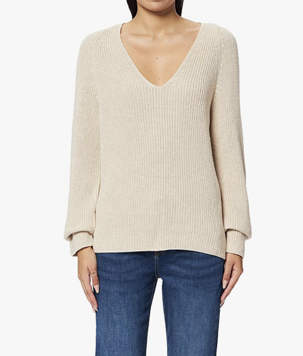 Marc O'Polo Damen Pullover beige