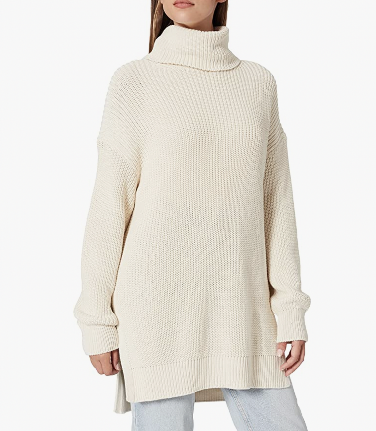 Marc O'Polo Damen Rollkragenpullover creme