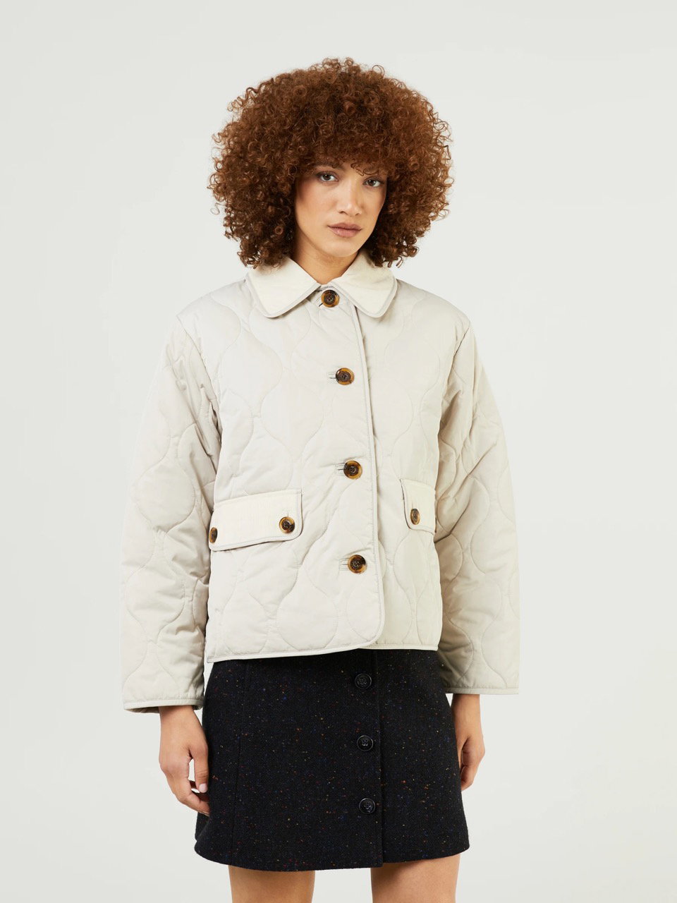 Steppjacke 'Bonnie' Crème Barbour by ALEXACHUNG Large