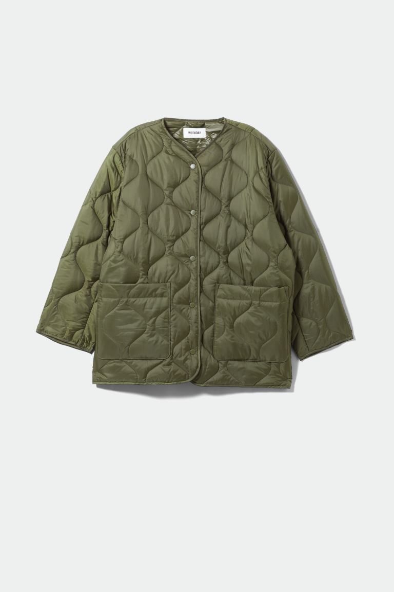 Steppjacke Sinai grün Weekday