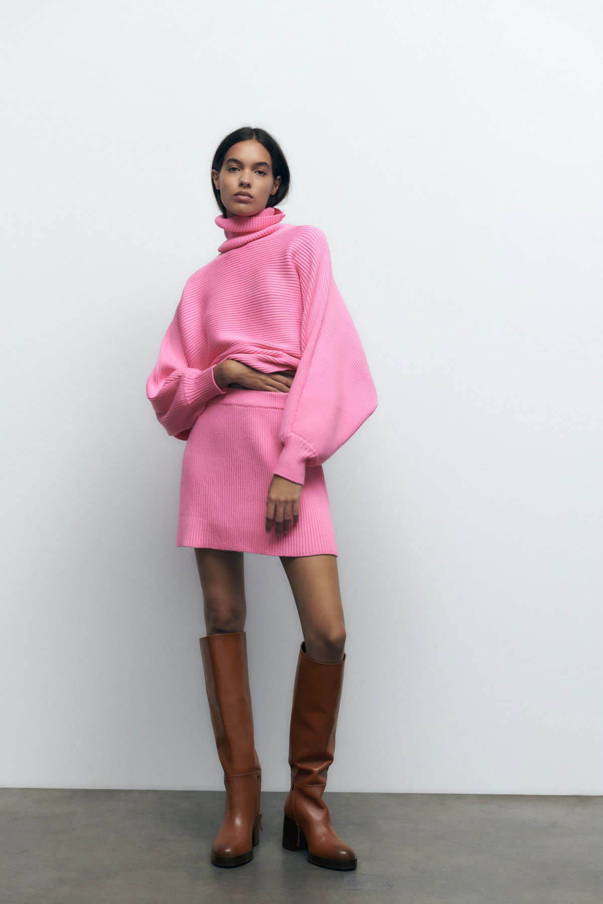 Strickset Pink Rock Oberteil