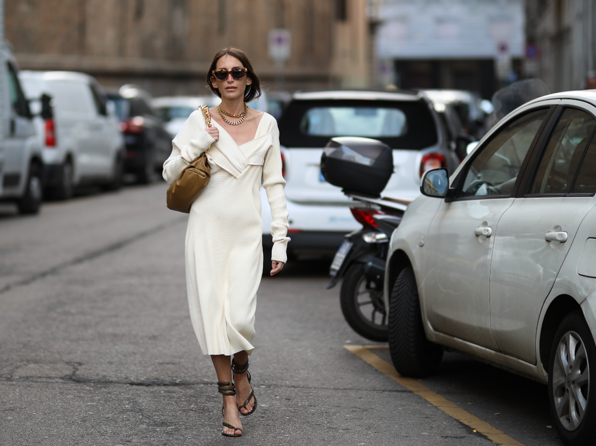 Strick-Trends 2022: Dieses tolle Kleid tragen wir im Winter rauf und runter