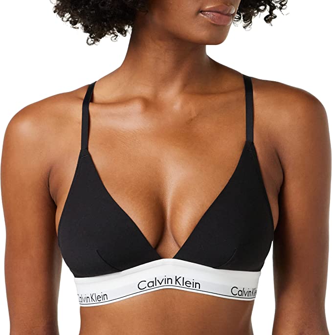 Calvin Klein Damen Triangle Unlined Triangel BH-Modern Cotton