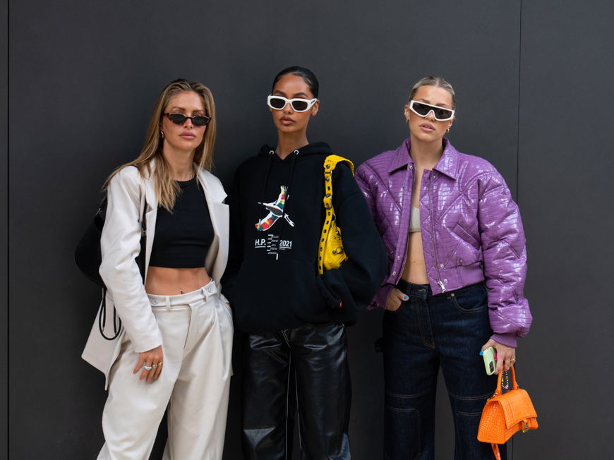 London Streetstyle Maja Malnar Jamilla Strand Caroline Ebo Bloggerinnen