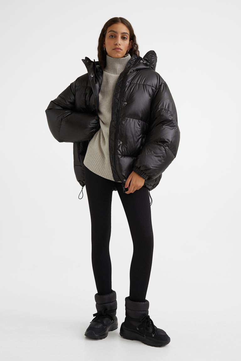 Warm gefütterte Boots H&M schwarz