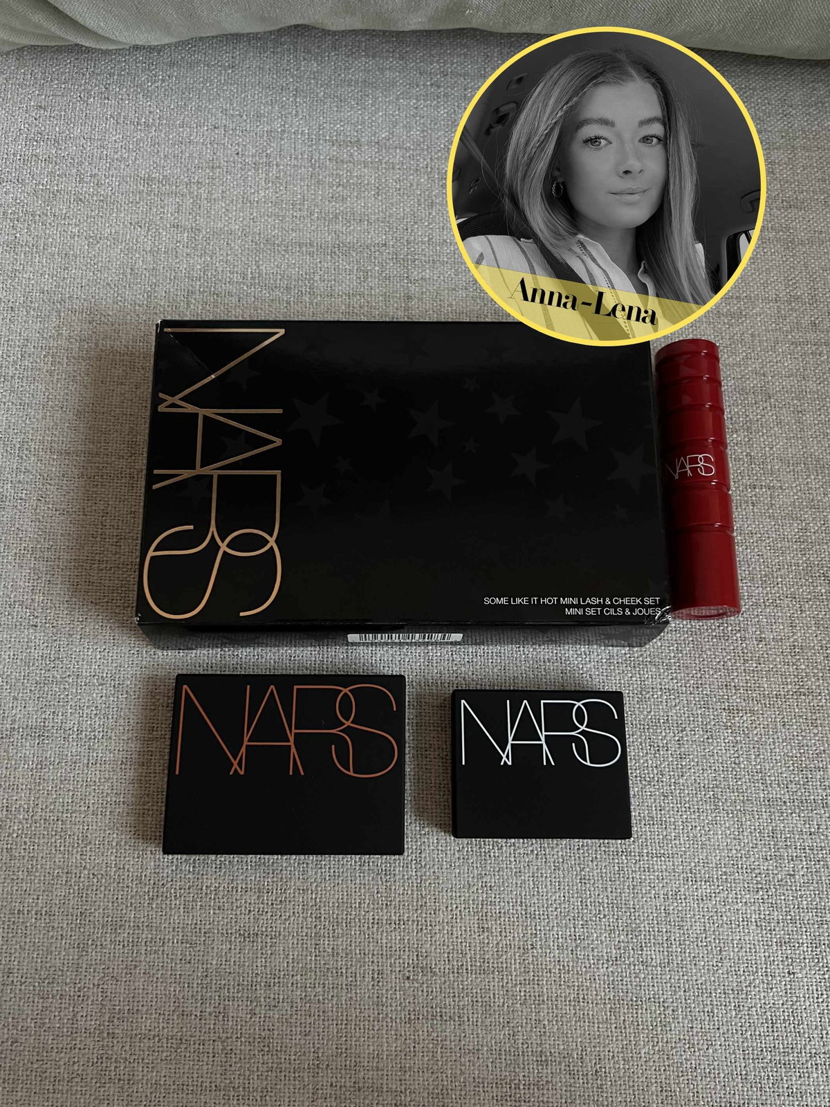Anna-Lena Beautyset Test Nars Außen