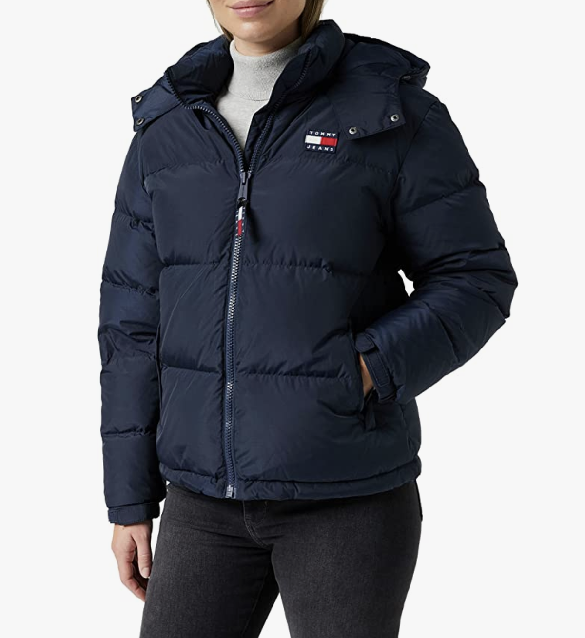 Tommy Jeans Damen Tjw Alaska Puffer Gepolsterte Jacken dunkelblau