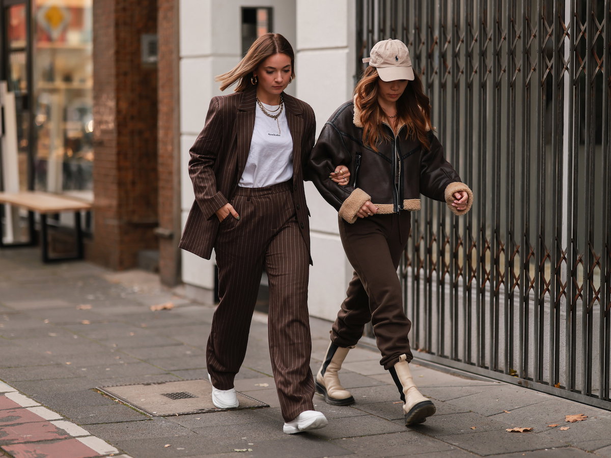 Zwei Frauen Streetstyle
