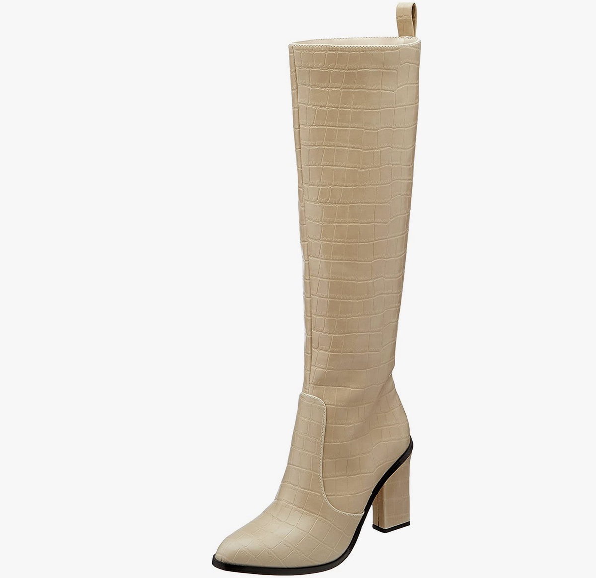 Buffalo Damen Shirly Mode-Stiefel beige