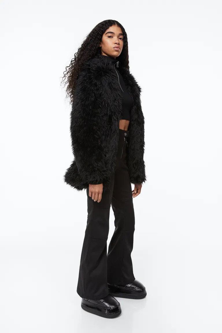 Schwarze Jacke H&M