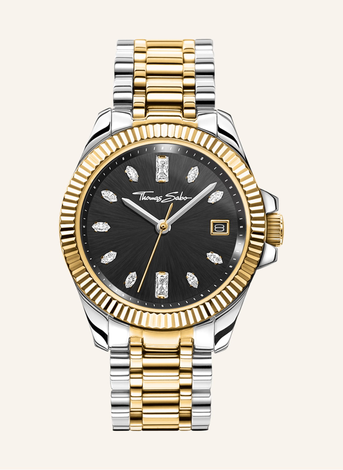 THOMAS SABO gold silber Uhr