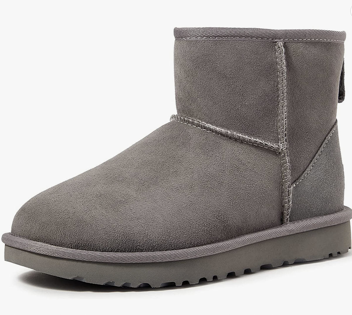UGG Damen Classic Mini Ii Mode-Stiefel grau