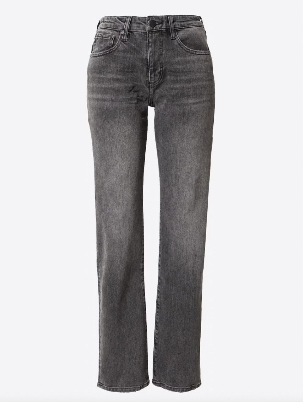 Graue Straight Leg Jeans von AG Jeans